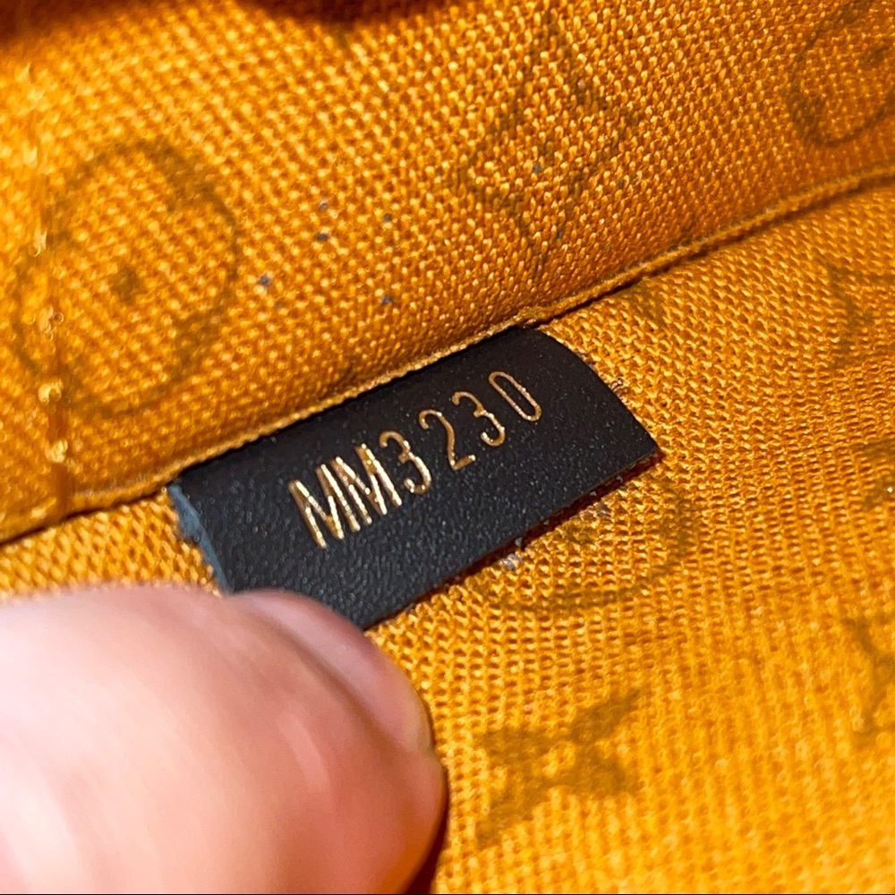 Louis Vuitton Limited Edition Orange/Black Monogram Crafty Neverfull MM … - Picture 15 of 16